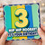 3rd Birthday Card, Hip Hip Hooray It's Your Birthday