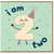2nd Birthday Card, I Am Two Birthday Card, Cute Kids Age 2 Card