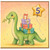 5th Birthday Card, Cute Dinosaur Birthday Card