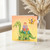 5th Birthday Card, Cute Dinosaur Birthday Card