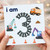 3rd Birthday Card, Construction Vehicle Themed 'I Am 3' Card