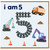 5th Birthday Card, Construction Vehicles I Am 5 Card