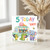 5th Birthday Card, Cute Ice Cream Truck Animals Birthday Card
