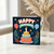 1st Birthday Card, Happy Birthday Cake and Balloons Greeting Card