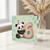 6th Birthday Card, Cute Panda Party Card
