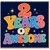 2nd Birthday Card, 2 Years of Awesome Retro Style Card