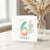 6th Birthday Card, Pastel Crown and Leaves Today Design