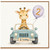 2nd Birthday Card, Cute Giraffe in Car with Balloon