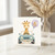 6th Birthday Card, Cute Giraffe in Jeep 6 Today Card