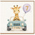 7th Birthday Card, Cute Giraffe Driving Car Card