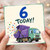 6th Birthday Card, Rubbish Truck '6 Today!' Card