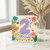 2nd Birthday Card, Cute Teddy Bear and Flowers Today Design