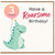 3rd Birthday Card, Roarsome Dinosaur Birthday Card