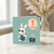 1st Birthday Card, Cute Bunny Balloon Card