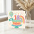 18th Birthday Card, Cute Rainbow Cake YAY Design