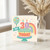 30th Birthday Card, 30 Today Cake, Rainbow and Balloon Design