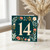 14th Birthday Card, Floral Number 14 Greeting Card