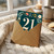 21st Birthday Card, Floral Number 21 Birthday Card