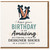 Birthday Card for Shoe Lover with stylish high heels and a witty message for someone who loves fashion
