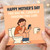 Funny Mother's Day Card for Mum - Toilet Humour Design - “This Was Me, Carefully Choosing This Card” - Humorous Mother's Day Greeting