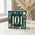101st Birthday Card, Floral Number 101 Card