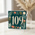 109th Birthday Card, Floral Number 109 Birthday Card