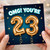 23rd Birthday Card