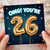 36th Birthday Card, OMG You're 26 Funny Birthday Card