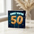 50th Birthday Card, OMG You're 50 Card