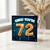 72nd Birthday Card, OMG You're 72 Celebration Card