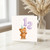 12th Birthday Card, Cute Teddy Bear with Balloons