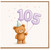 105th Birthday Card, Cute Teddy Bear Party Balloon Design