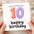 10th Birthday Card, OMG I Can't Believe You're 10 Happy Birthday Card