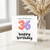 36th Birthday Card, Funny Birthday Card for 36 Year Old, Happy Birthday Balloon Design