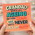 Grandad Birthday Card - Funny 'Don't Let Ageing Get You Down' Humour - Grandfather Joke Greeting Card for Grandad