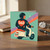 Cool Dad Scooter Card - Retro Biker Jacket Heart Design - Funny Father’s Day Card for Dad from Son or Daughter