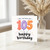 105th Birthday Card, Happy Birthday Card