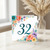 32nd Birthday Card, Floral Age 32 Birthday Card