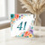41st Birthday Card, Floral Number 41 Card