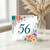 56th Birthday Card, Floral Number 56 Birthday Card