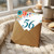 56th Birthday Card, Floral Number 56 Birthday Card