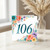 106th Birthday Card, Floral Birthday Card