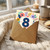 8th Birthday Card, Colourful Floral Number 8 Card
