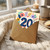 20th Birthday Card, Floral Design