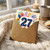 27th Birthday Card, Floral Number 27 Birthday Card