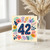 42nd Birthday Card, Floral Number 42 Card