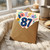 87th Birthday Card, Colourful Floral Celebration Card