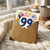 99th Birthday Card, Floral Number 99 Birthday Card
