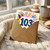 103rd Birthday Card, Floral 103 Birthday Card