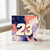 23rd Birthday Card, Abstract Marble Style Number 23 Card